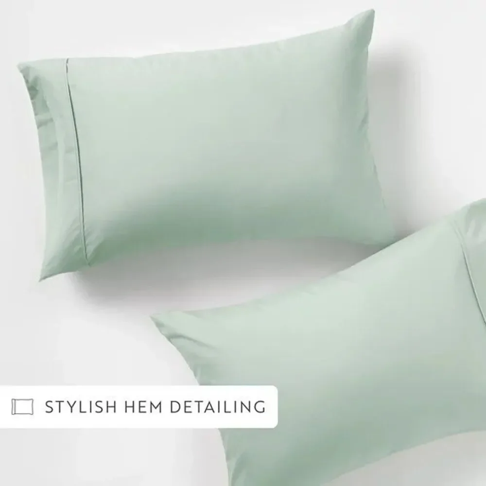 Home Collection Luxury Ultra Soft Sheet Set - Aqua - Full Size